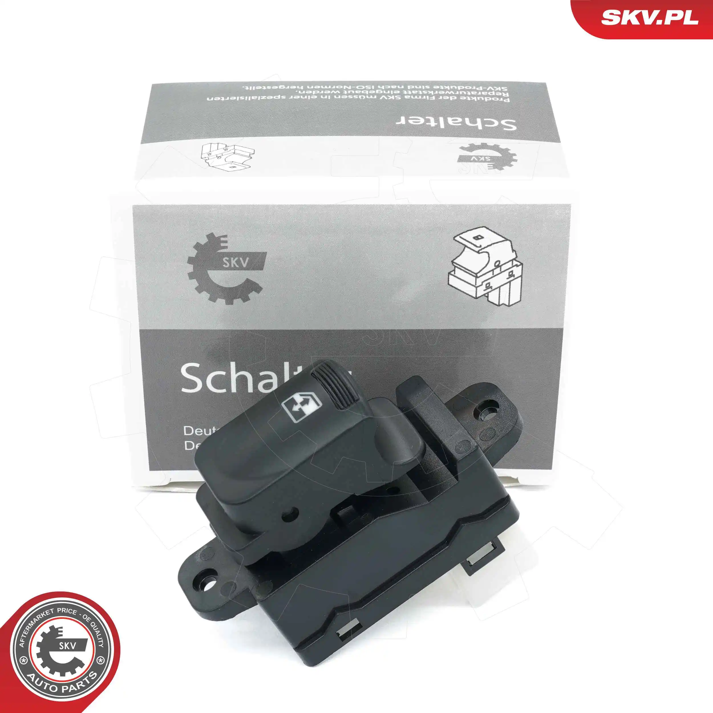 Switch, window regulator